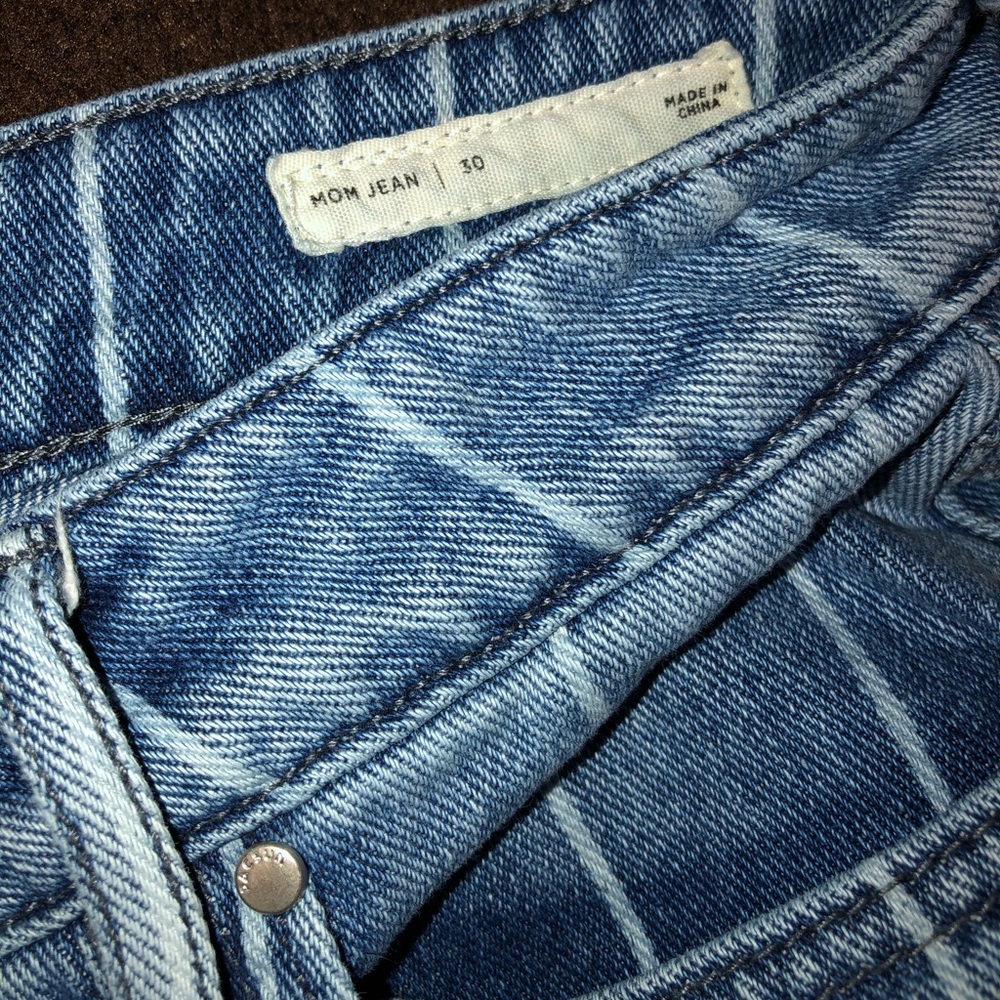 Pacsun Pinstriped Mom Jeans